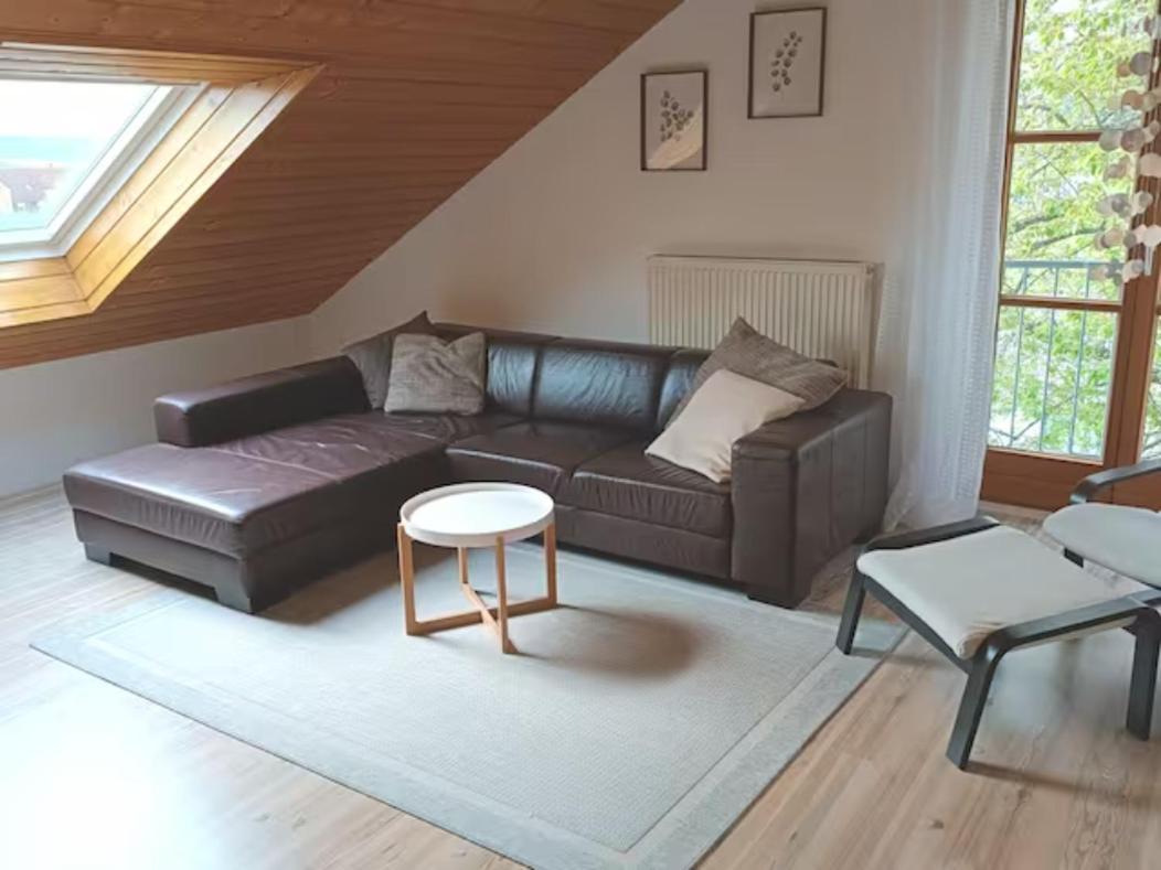 Ferienwohnung - Dachgeschoss Schmuckstueck Wolnzach Exteriör bild
