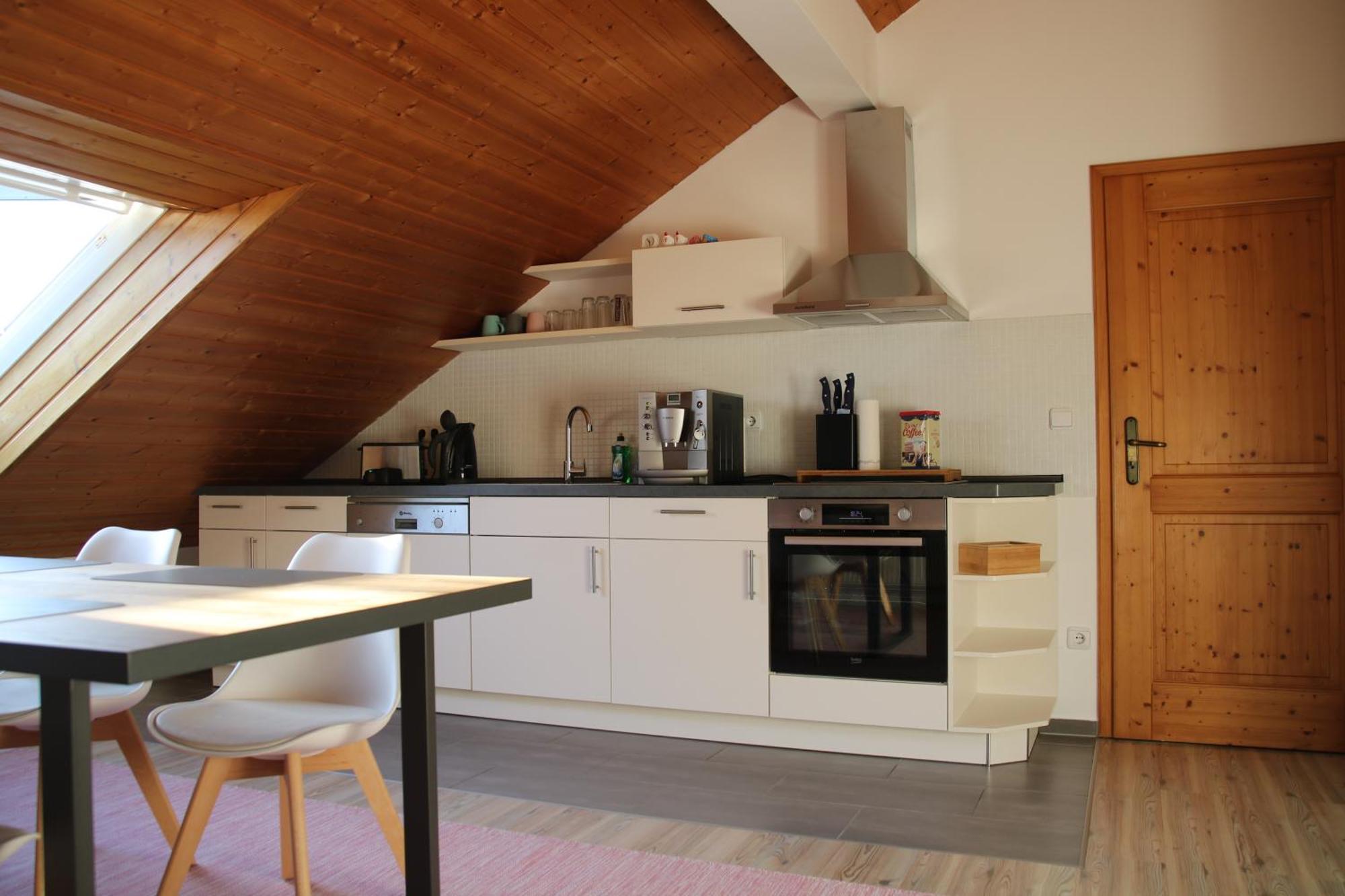 Ferienwohnung - Dachgeschoss Schmuckstueck Wolnzach Exteriör bild